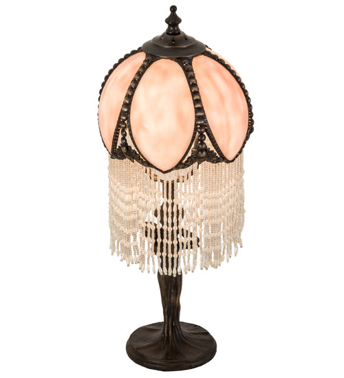 Meyda Tiffany Lighting 195218 Alicia One Light Mini Lamp Lamp Bronze / Dark