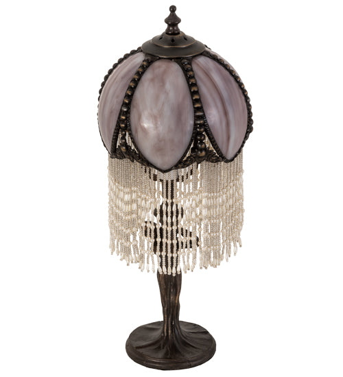 Meyda Tiffany Lighting 195218 Alicia One Light Mini Lamp Lamp Bronze / Dark