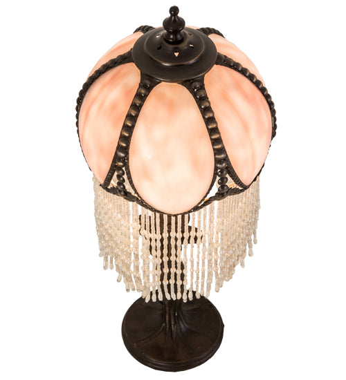 Meyda Tiffany Lighting 195218 Alicia One Light Mini Lamp Lamp Bronze / Dark