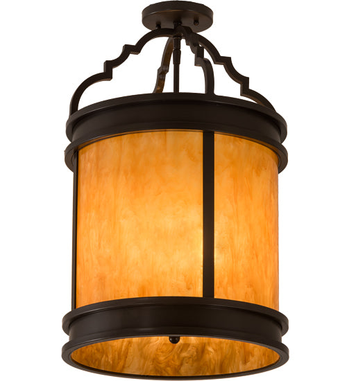 Meyda Tiffany Wyant 195444 Ceiling Light - Antique Copper,Oil Rubbed Bronze