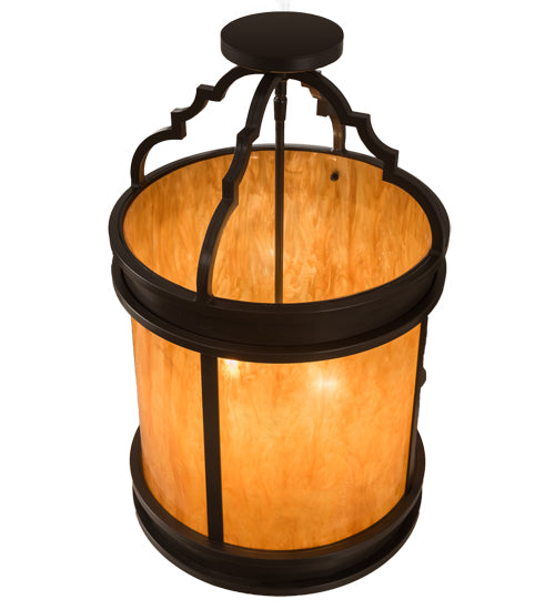 Meyda Tiffany Wyant 195444 Ceiling Light - Antique Copper,Oil Rubbed Bronze