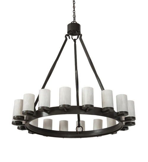 Meyda Tiffany Noziroh Ring 195604 Chandelier Light - Timeless Bronze