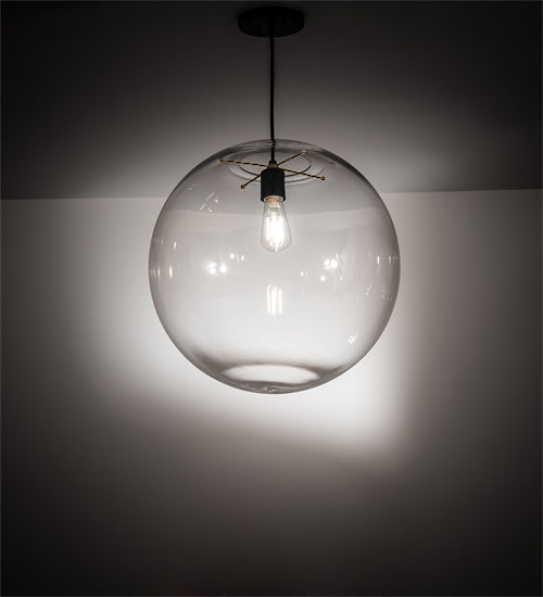 Meyda Tiffany Bola 195612 Pendant Light - Brushed Nickel