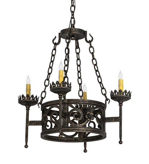 Meyda Tiffany Majella 195785 Chandelier Light - Bronze