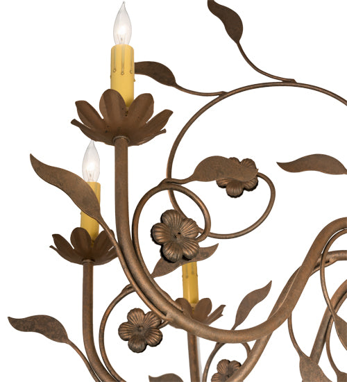 Meyda Tiffany Bordeaux 195821 Chandelier Light - Antique