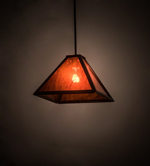 Meyda Tiffany Mission 195982 Pendant Light - Mahogany Bronze