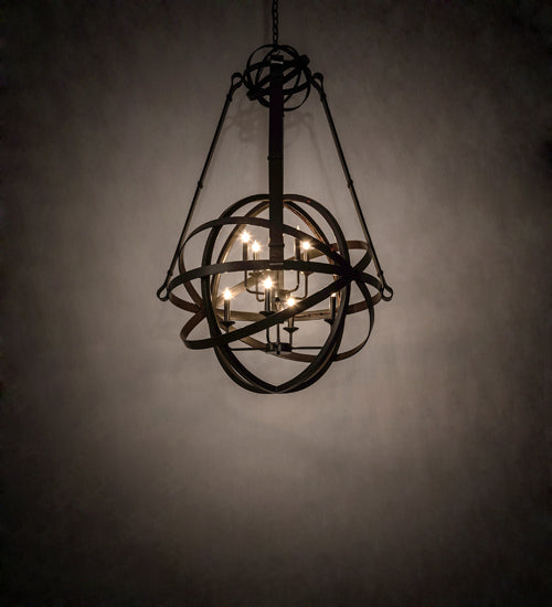 Meyda Tiffany Gimbal 196041 Chandelier Light - Timeless Bronze