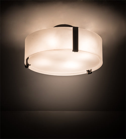 Meyda Tiffany Cilindro 196134 Ceiling Light - Oil Rubbed Bronze