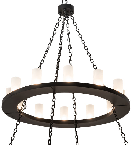 Meyda Tiffany Loxley 196183 Chandelier Light - Copper Vein