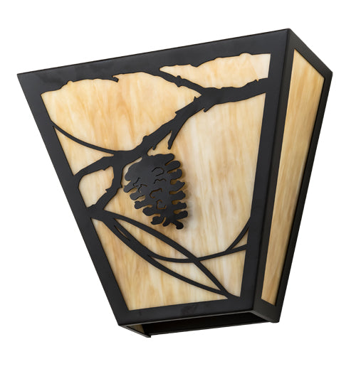 Meyda Tiffany Whispering Pines 196270 Wall Light - Oil Rubbed Bronze