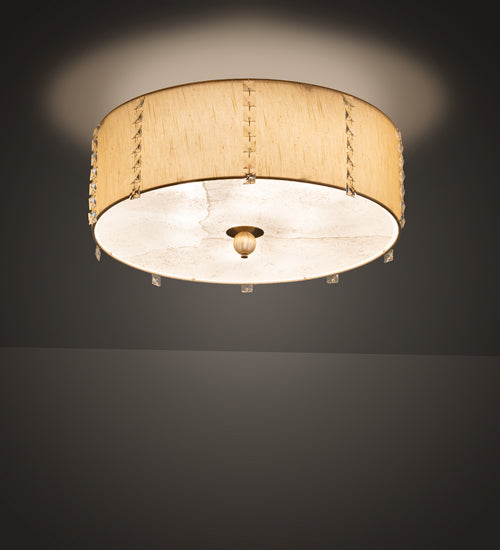 Meyda Tiffany Cilindro 196434 Ceiling Light - Brass Tint