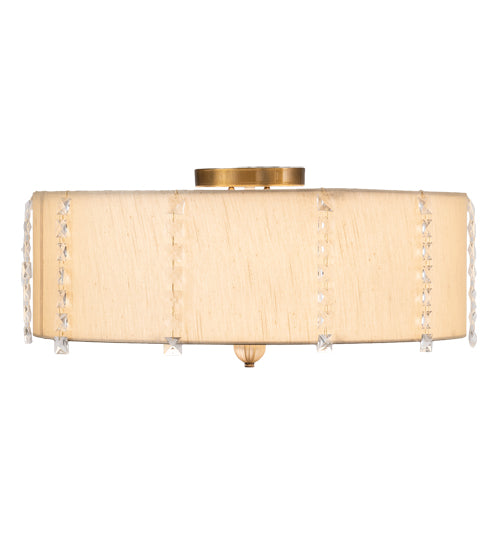 Meyda Tiffany Cilindro 196434 Ceiling Light - Brass Tint