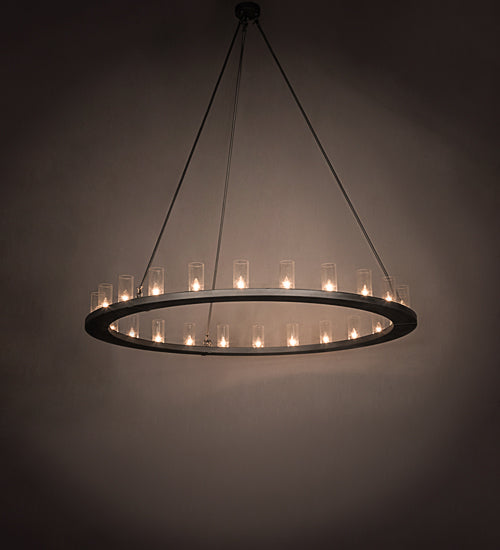 Meyda Tiffany Loxley 196702 Chandelier Light - Mahogany Bronze