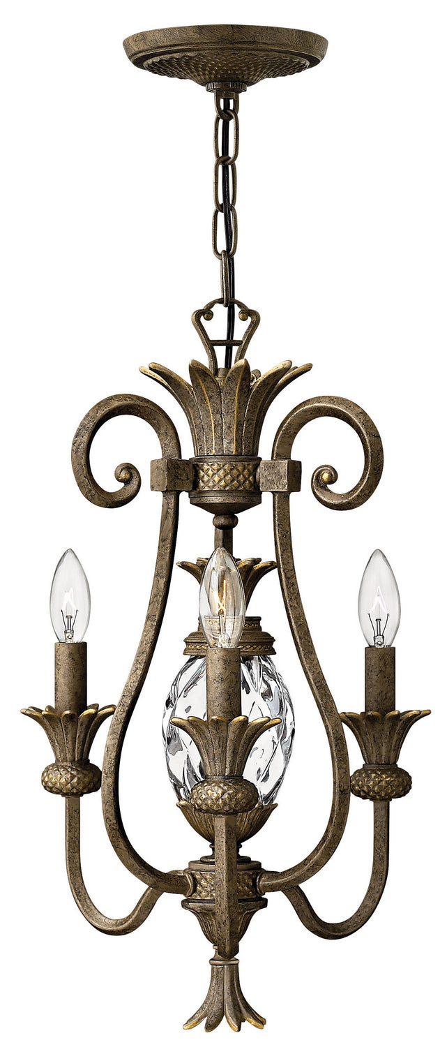 Hinkley Plantation 4103PZ Chandelier Light - Pearl Bronze