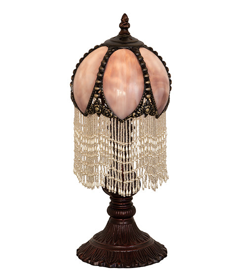 Meyda Tiffany Lighting 196896 Alicia One Light Mini Lamp Lamp Bronze / Dark
