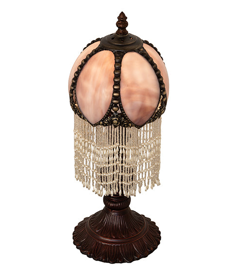 Meyda Tiffany Lighting 196896 Alicia One Light Mini Lamp Lamp Bronze / Dark