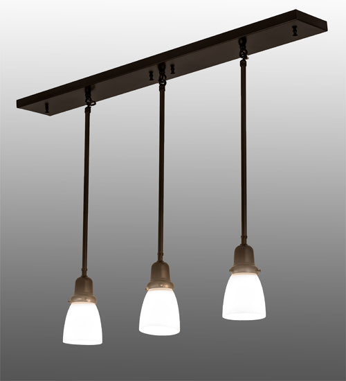 Meyda Tiffany Revival Oyster Bay 197133 Pendant Light - Craftsman Brown