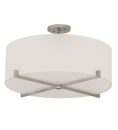 Meyda Tiffany Cilindro 197347 Ceiling Light - Nickel