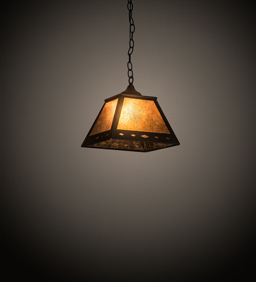 Meyda Tiffany Diamond 197507 Pendant Light - Bronze
