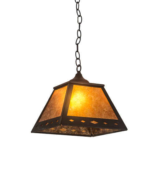 Meyda Tiffany Diamond 197507 Pendant Light - Bronze