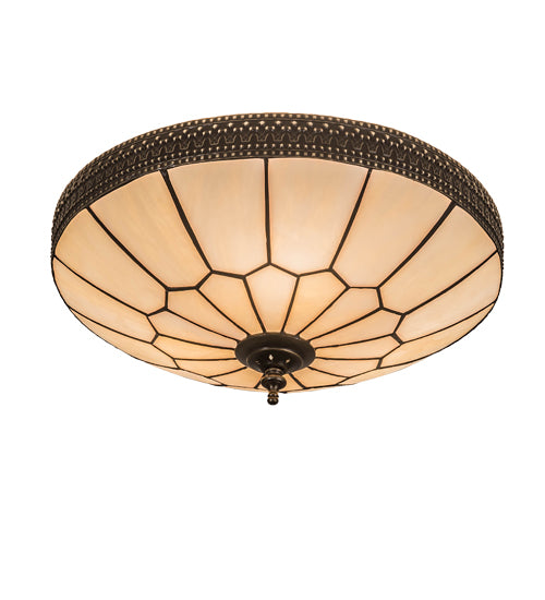 Meyda Tiffany Vincent 197707 Ceiling Light - Craftsman Brown Highlighted