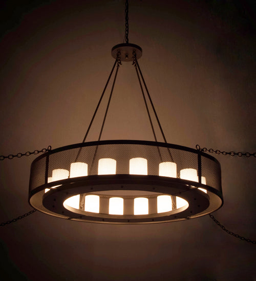 Meyda Tiffany Loxley 197721 Chandelier Light - Timeless Bronze