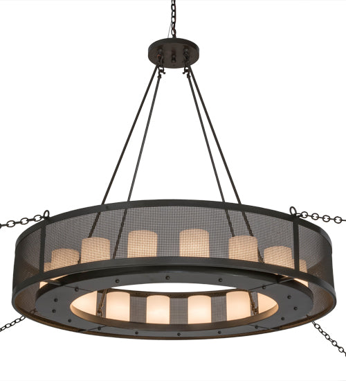 Meyda Tiffany Loxley 197721 Chandelier Light - Timeless Bronze