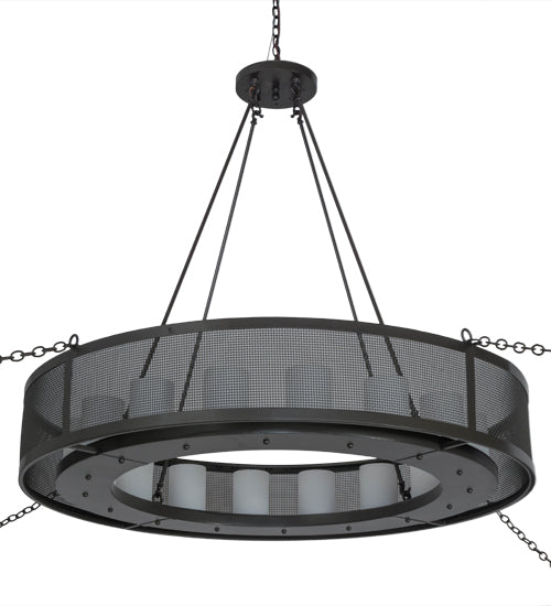 Meyda Tiffany Loxley 197721 Chandelier Light - Timeless Bronze