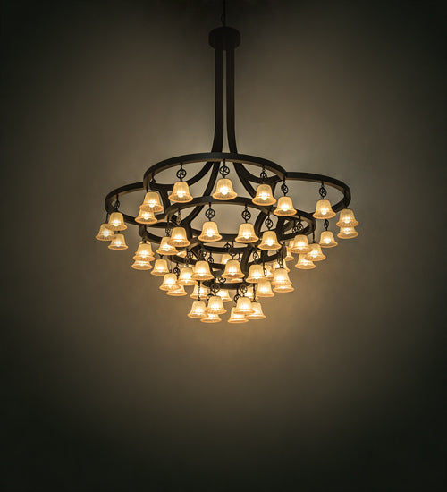Meyda Tiffany Cretella 197780 Chandelier Light - Weathered Brass