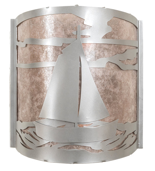 Meyda Tiffany Sailboat 197788 Wall Light - Nickel