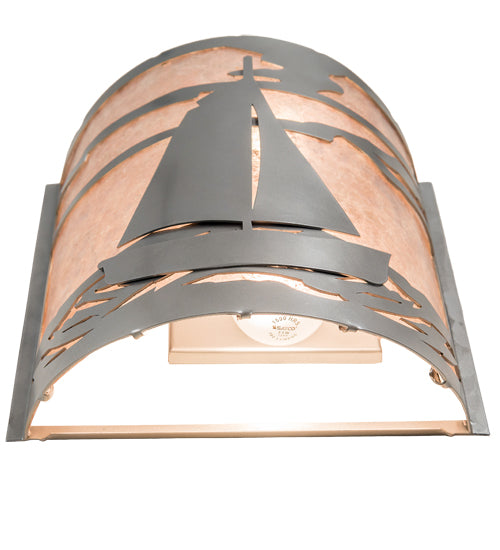 Meyda Tiffany Sailboat 197788 Wall Light - Nickel