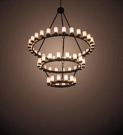 Meyda Tiffany Noziroh Ring 197921 Chandelier Light - Timeless Bronze