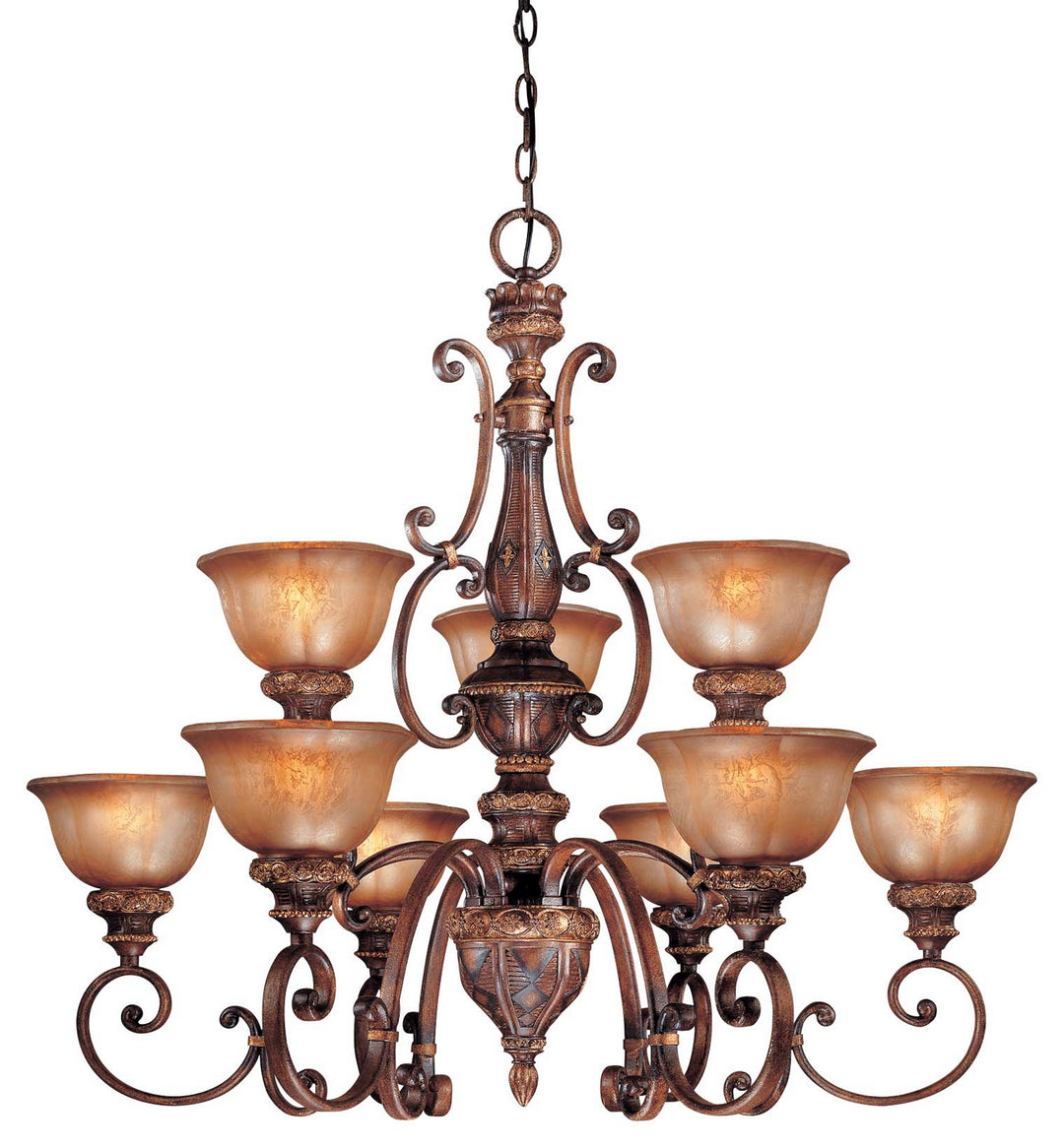 Minka-Lavery Illuminati 1358-177 Chandelier Light - Illuminati Bronze