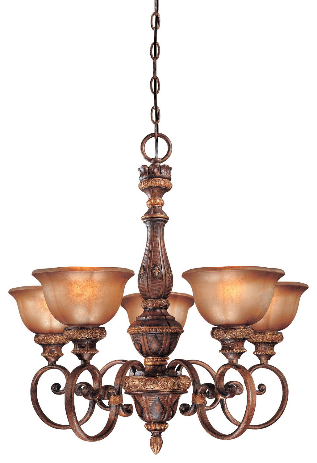 Minka-Lavery Illuminati 1355-177 Chandelier Light - Illuminati Bronze