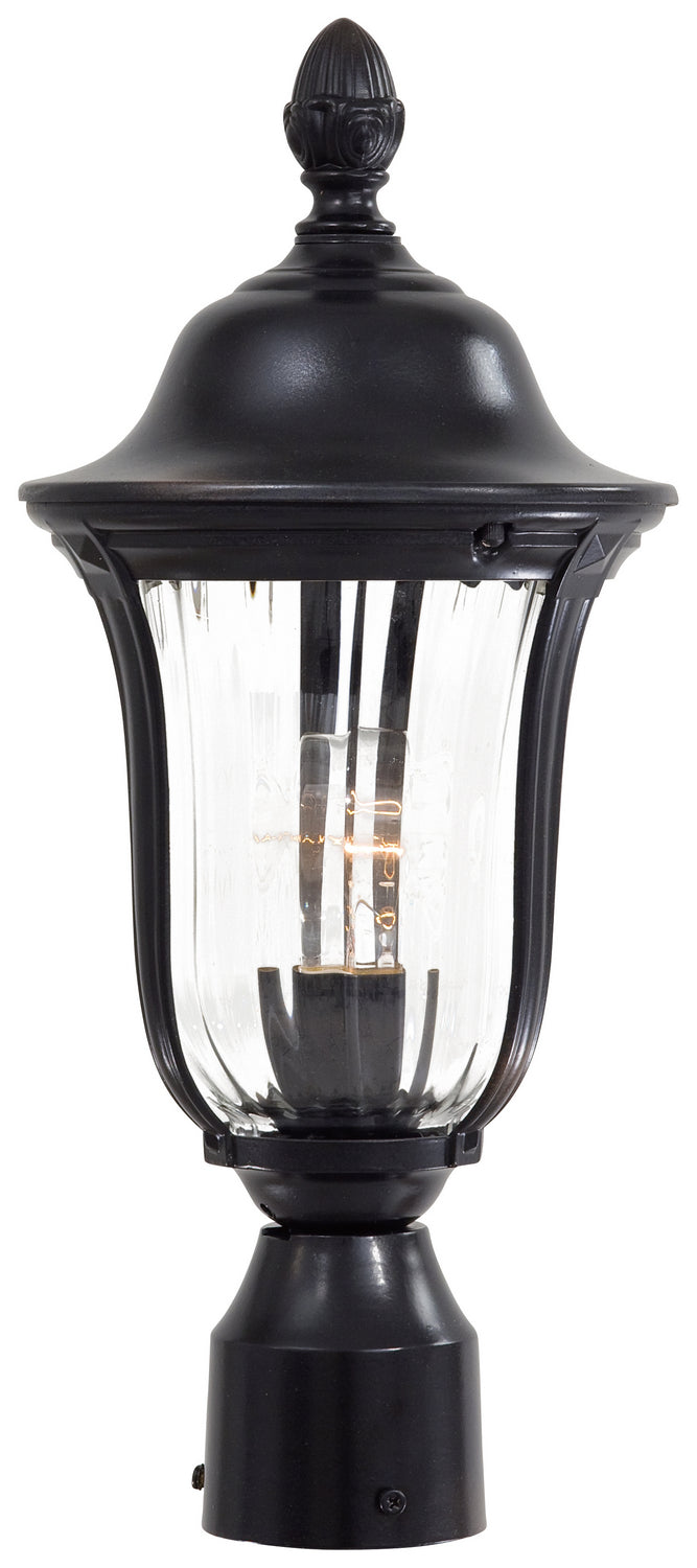 Minka-Lavery Lighting 8845-94 Morgan Park One Light Outdoor Post Mount Outdoor Bronze / Dark