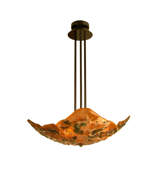 Meyda Tiffany Metro Fusion 19910 Pendant Light - Bronze