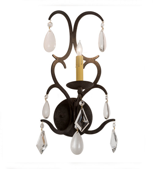 Meyda Tiffany Alicia 199203 Wall Light - Bronze,Crystal