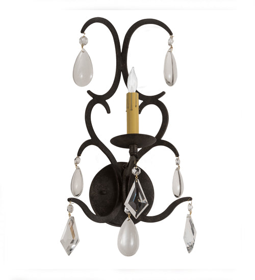 Meyda Tiffany Alicia 199203 Wall Light - Bronze,Crystal