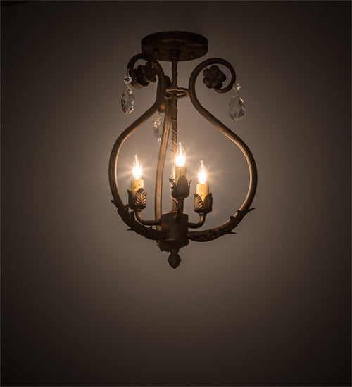 Meyda Tiffany Antonia 199249 Ceiling Light - Crystal
