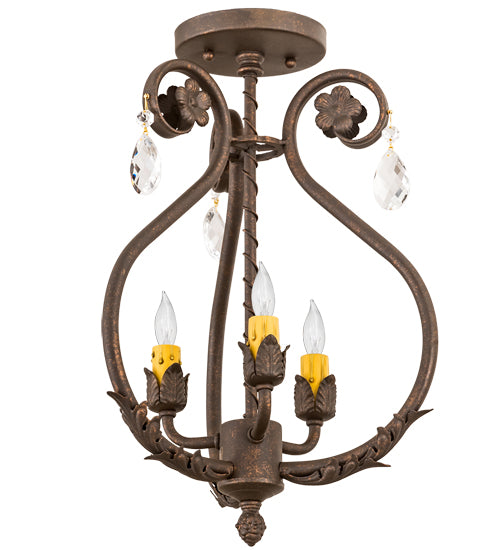 Meyda Tiffany Antonia 199249 Ceiling Light - Crystal