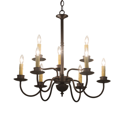 Meyda Tiffany Ean 199600 Chandelier Light - Antique Copper