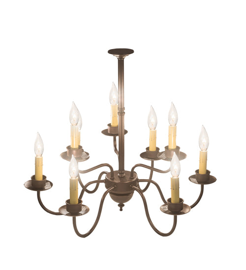 Meyda Tiffany Ean 199600 Chandelier Light - Antique Copper