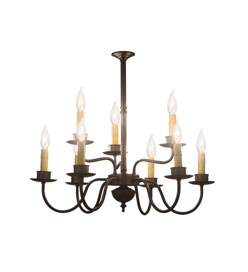 Meyda Tiffany Ean 199600 Chandelier Light - Antique Copper