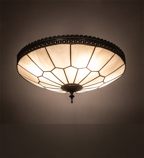 Meyda Tiffany Vincent 199824 Ceiling Light - Mahogany Bronze