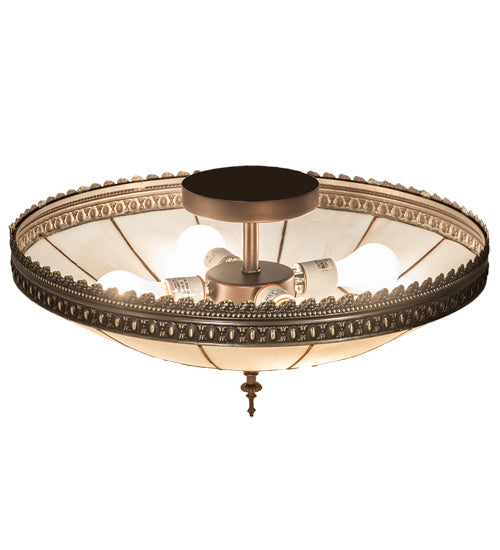 Meyda Tiffany Vincent 199824 Ceiling Light - Mahogany Bronze