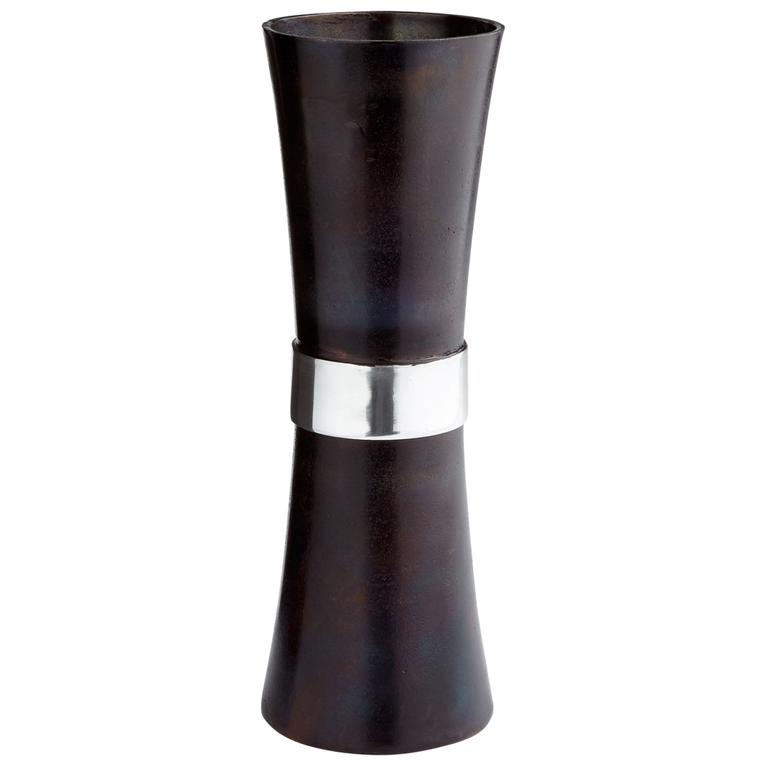Cyan 08294 Vases & Planters - Bronze And Blue