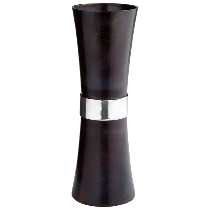 Cyan 08294 Vases & Planters - Bronze And Blue