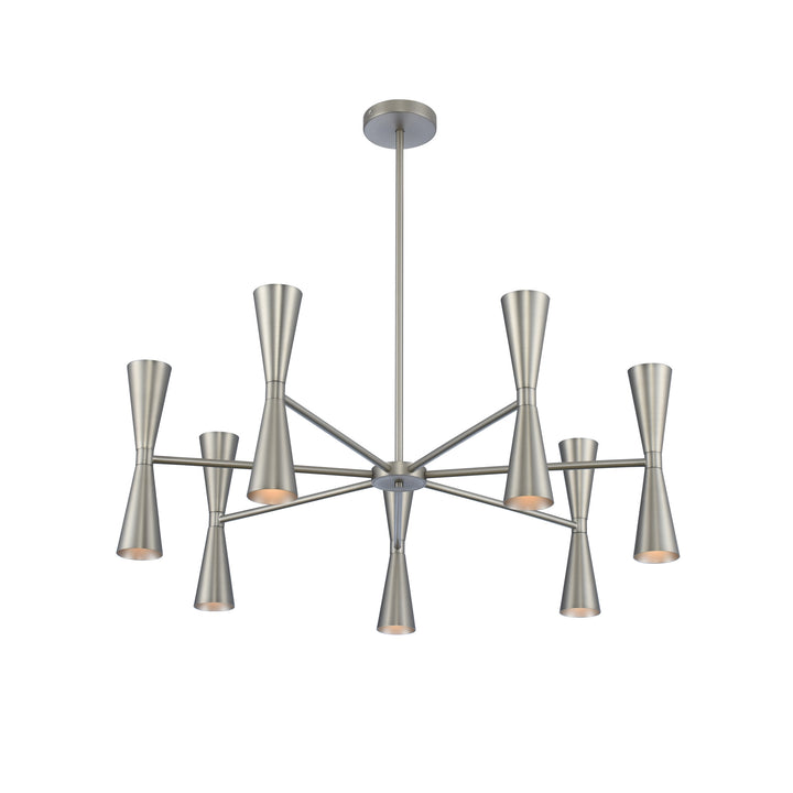 Kalco Milo 310471SN Chandelier Light - Satin Nickel