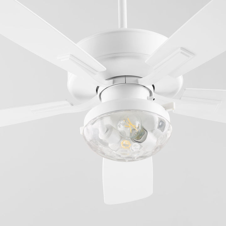 Quorum Ovation Patio 14525-8 Ceiling Fan - Studio White