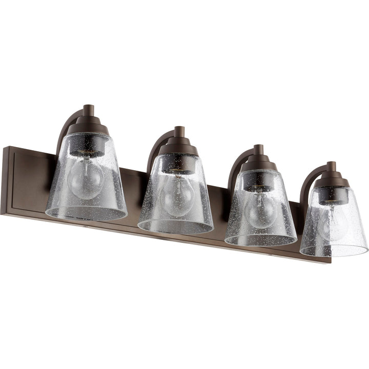 Quorum 518 Vanities 518-4-86 Bath Vanity Light 30 in. wide - Oiled Bronze